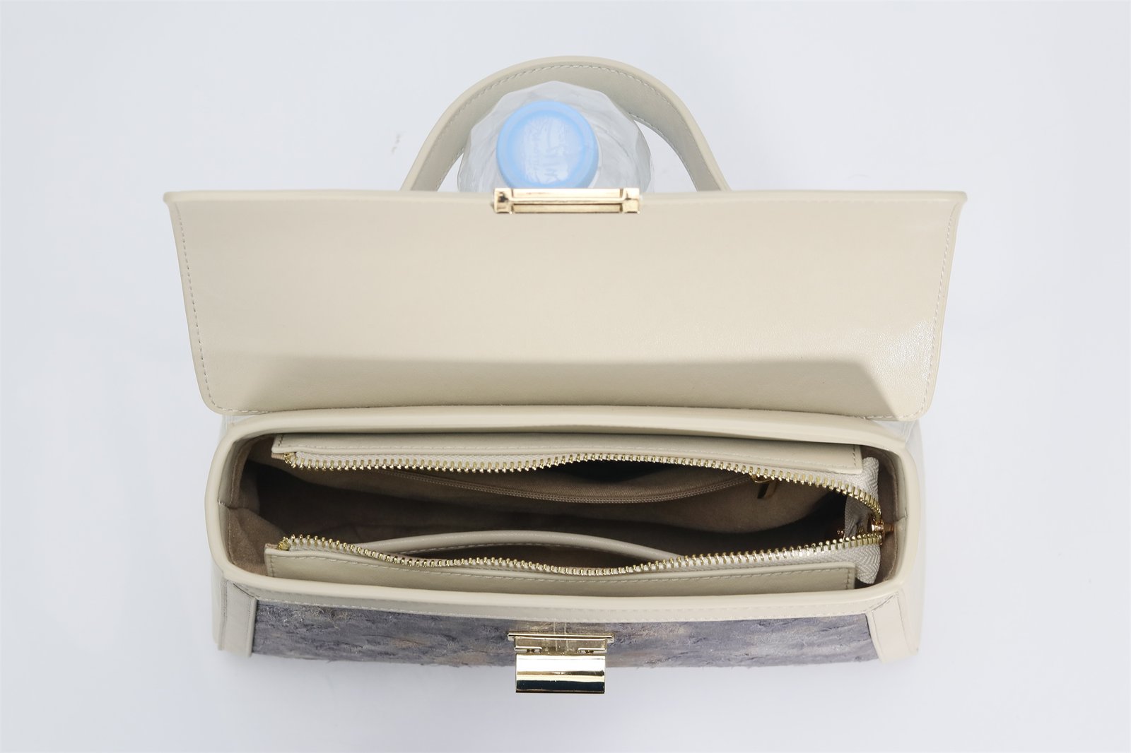Customized Chinese style women's art Kelly bag - top handle crossbody bag with metal buckle
