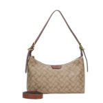 Customized letter printed women's shoulder bag with adjustable shoulder strap mini bag