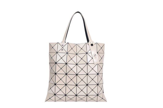 Customized Geometric Pattern Women's Handbag - Beige, Black Lines