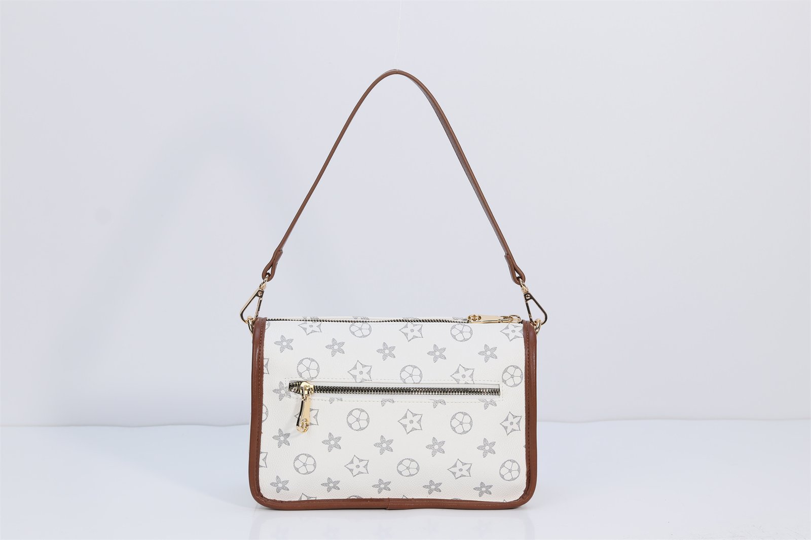 Customized retro patterned shoulder bag with adjustable shoulder straps for women's crossbody bag
