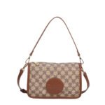 Customized retro letter printed crossbody bag