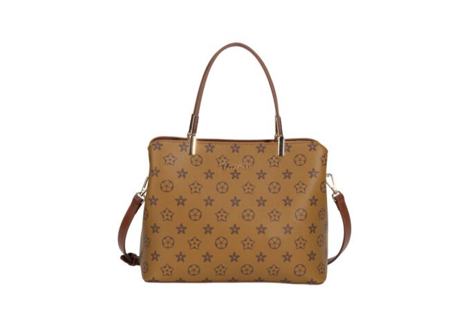 Customized vintage printed handbag, women's crossbody bag, office bag