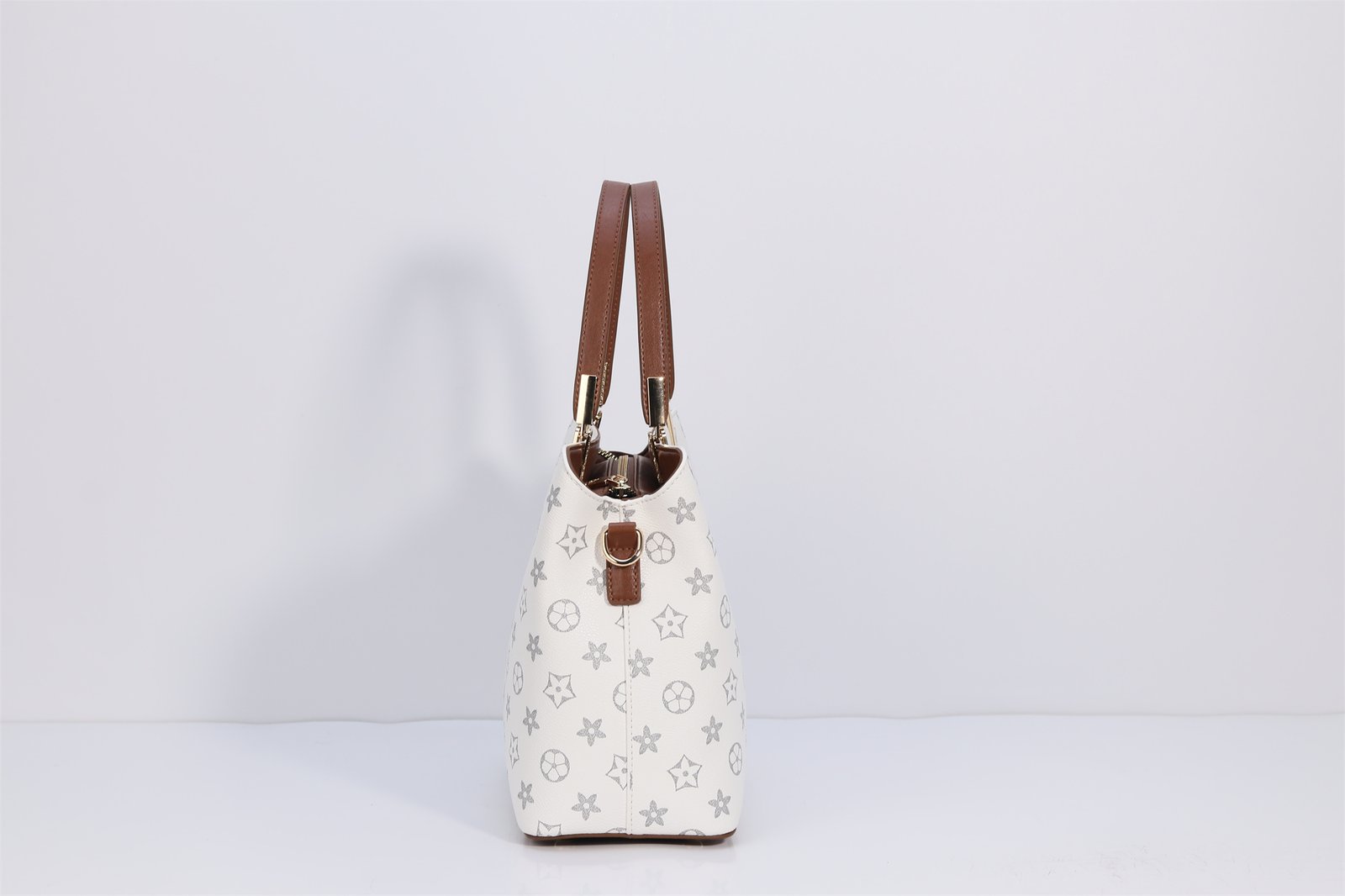 Customized vintage printed handbag, women's crossbody bag, office bag
