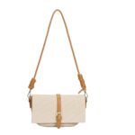 Custom Women's Beige Canvas Crossbody Bag with Adjustable Strap & Backpack - Inspired Durability