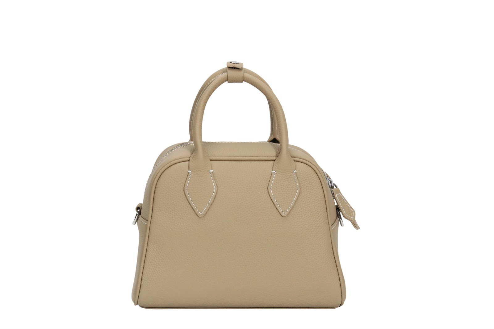 Custom Women's Purple Leather Top - Handle Bag with Backpack - Inspired Craftsmanship