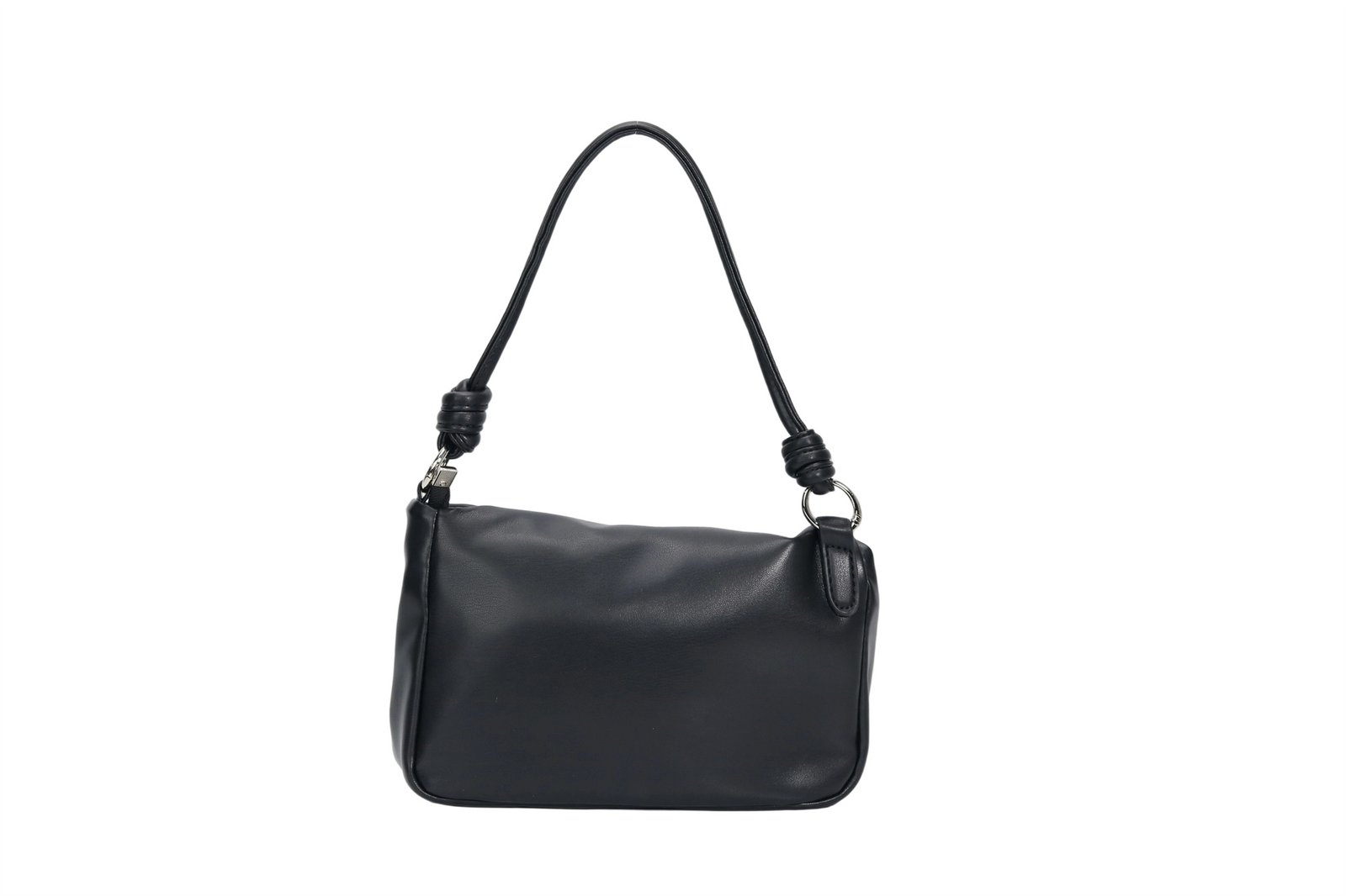 Customized women's silver strap shoulder bag, light luxury western-style shoulder bag
